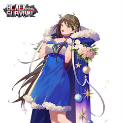 This is a pixiv picture whose title is ブルー・クリスマススア.