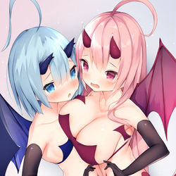 This is a pixiv picture whose title is さきゅばすさんどいっち.
