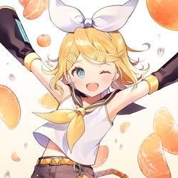 This is a pixiv picture whose title is 鏡音リン・レン.