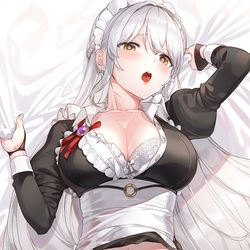 This is a pixiv picture whose title is 😌🙏.