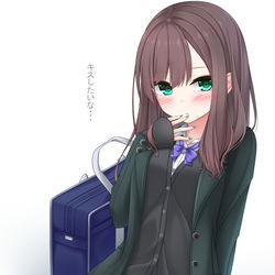This is a pixiv picture whose title is ご無沙汰でうずうずしてるデレそうなＪＫ.