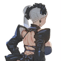 This is a pixiv picture whose title is しり.