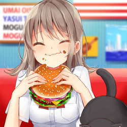 This is a pixiv picture whose title is いっぱい食べるキミが好き！.