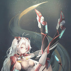 This is a pixiv picture whose title is Prinz Eugen.