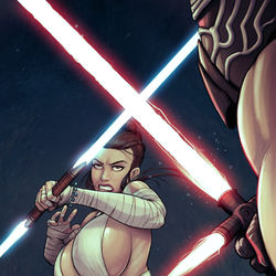 This is a pixiv picture whose title is Star Wars Rey III.