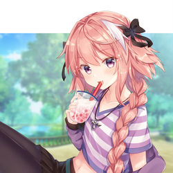 This is a pixiv picture whose title is タピオカアストルフォ.