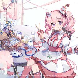 This is a pixiv picture whose title is メイド☆ツムギ!.