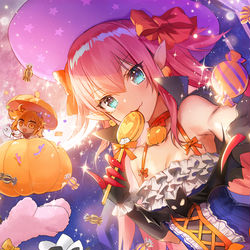 This is a pixiv picture whose title is ☆.