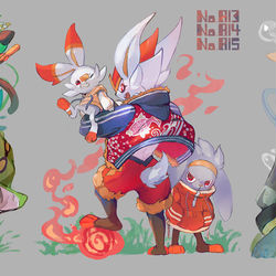 This is a pixiv picture whose title is GO-sanke.