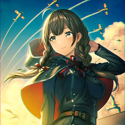This is a pixiv picture whose title is 神州丸かっこかわいい。.
