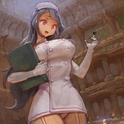 This is a pixiv picture whose title is コワいナースさんまとめ.