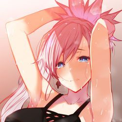 This is a pixiv picture whose title is 蒸　　.