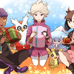 This is a pixiv picture whose title is いい子にしてたので.