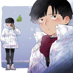 This is a pixiv picture whose title is Mob.