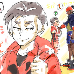 This is a pixiv picture whose title is キバカブ.