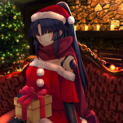 This is a pixiv picture whose title is サンタ段蔵ちゃん.