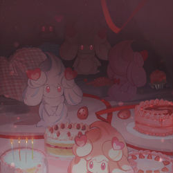 This is a pixiv picture whose title is マホイップ.