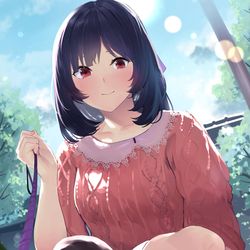 This is a pixiv picture whose title is 犬に転生したら同級生の女の子に拾われた⑤.