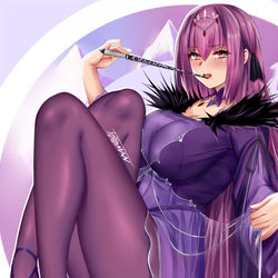 This is a pixiv picture whose title is スカサハ.