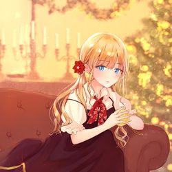 This is a pixiv picture whose title is Silent Night.