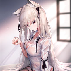 This is a pixiv picture whose title is にゃあ.