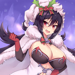 This is a pixiv picture whose title is イリヤ（クリスマス）.