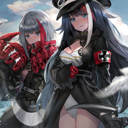 This is a pixiv picture whose title is ドイッチュラント級.