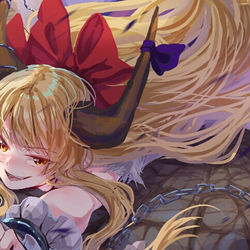 This is a pixiv picture whose title is 面白いじゃない.