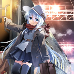 This is a pixiv picture whose title is ヴェールヌイとシベリア鉄道の旅.
