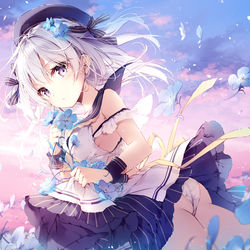 This is a pixiv picture whose title is Moment.