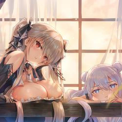 This is a pixiv picture whose title is ぐーたらフォーミダブルとルマラン.