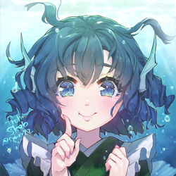 This is a pixiv picture whose title is わかさぎちゃん.