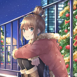 This is a pixiv picture whose title is クリスマス.