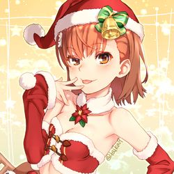 This is a pixiv picture whose title is ミコサンタ.