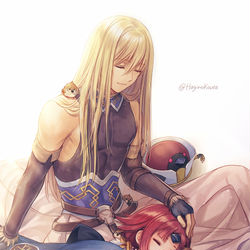 This is a pixiv picture whose title is フィン＆紅閻魔.