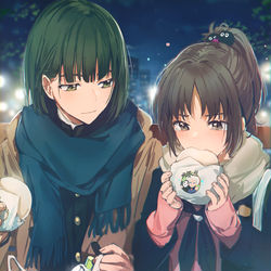 This is a pixiv picture whose title is 現代ジブリカップルたちの日常 ②.