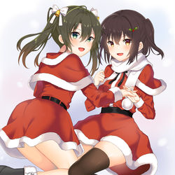 This is a pixiv picture whose title is 瑞川サンタ.