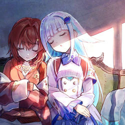 This is a pixiv picture whose title is まどろみの時間.