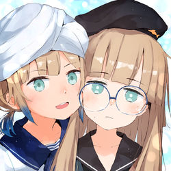 This is a pixiv picture whose title is ネモ・マリーンとネモ・プロフェッサー.