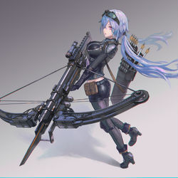 This is a pixiv picture whose title is Ballista girl.