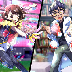 This is a pixiv picture whose title is 【ポケモン剣盾】それぞれの道.