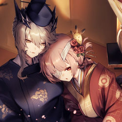 This is a pixiv picture whose title is 桃.