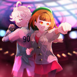 This is a pixiv picture whose title is 剣盾詰め２.