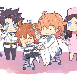 This is a pixiv picture whose title is カルデアのお医者さん.