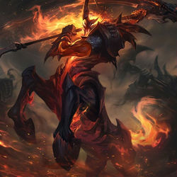 This is a pixiv picture whose title is High Noon Hecarim.