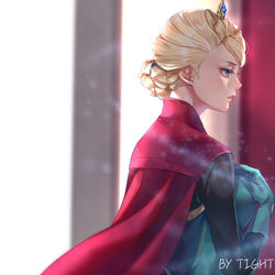 This is a pixiv picture whose title is アナと雪の女王.