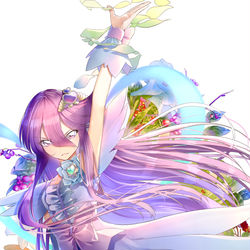 This is a pixiv picture whose title is キュアムーンライトスーパーシルエット.