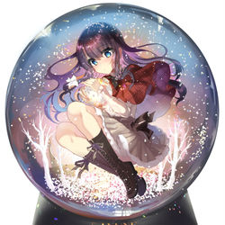 This is a pixiv picture whose title is スノードーム.