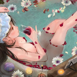 This is a pixiv picture whose title is Healing.