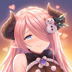 This is a pixiv picture whose title is 聖夜のお姉さん.